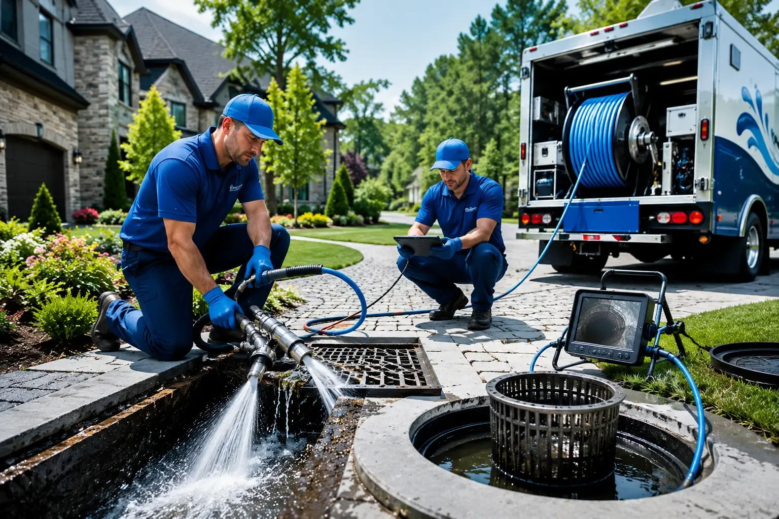 Local outdoor drain cleaning professionals in Fairfield, PA